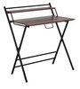 Futura Foldable Study Table in Asian Dark Finish