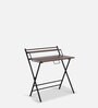 Futura Foldable Study Table in Asian Dark Finish