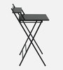 Futura Folding Study Table in Black Colour