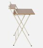 Futura Folding Study Table in Steam Beech Finish