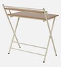 Futura Folding Study Table in Steam Beech Finish
