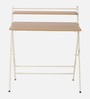Futura Folding Study Table in Steam Beech Finish