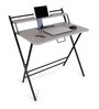 Futura Premium Folding Study Table in Slate Grey Finish