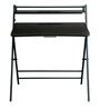 Foldable Study Table in Dark Wenge Finish
