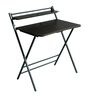 Foldable Study Table in Dark Wenge Finish