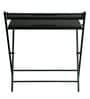 Foldable Study Table in Dark Wenge Finish