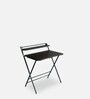 Foldable Study Table in Dark Wenge Finish