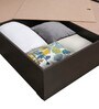 Fynn Queen Size Bed in Wenge Finish with Box Storage