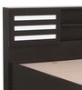 Fynn Queen Size Bed in Wenge Finish with Box Storage