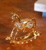 Gold 24K Gold Plated with Swarovski Crystal Curio