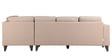 Garcia LHS 3 Seater Sofa with Lounger in Brown colour