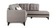 Garcia LHS 3 Seater Sofa With Lounger In Grey Colour