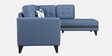 Garcia Sylo Fabric LHS Sectional Sofa ( 3+ Lounger) In Blue Colour