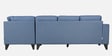 Garcia Sylo Fabric LHS Sectional Sofa ( 3+ Lounger) In Blue Colour