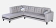 Garcia Sylo Fabric RHS Sectional Sofa ( 3+ Lounger) In Beige Colour