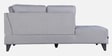 Garcia Sylo Fabric RHS Sectional Sofa ( 3+ Lounger) In Grey Colour