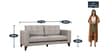 Garcia 3 Seater Sofa in Grey Colour