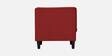 Garnet Fabric 2 Seater Sofa In Red Colour