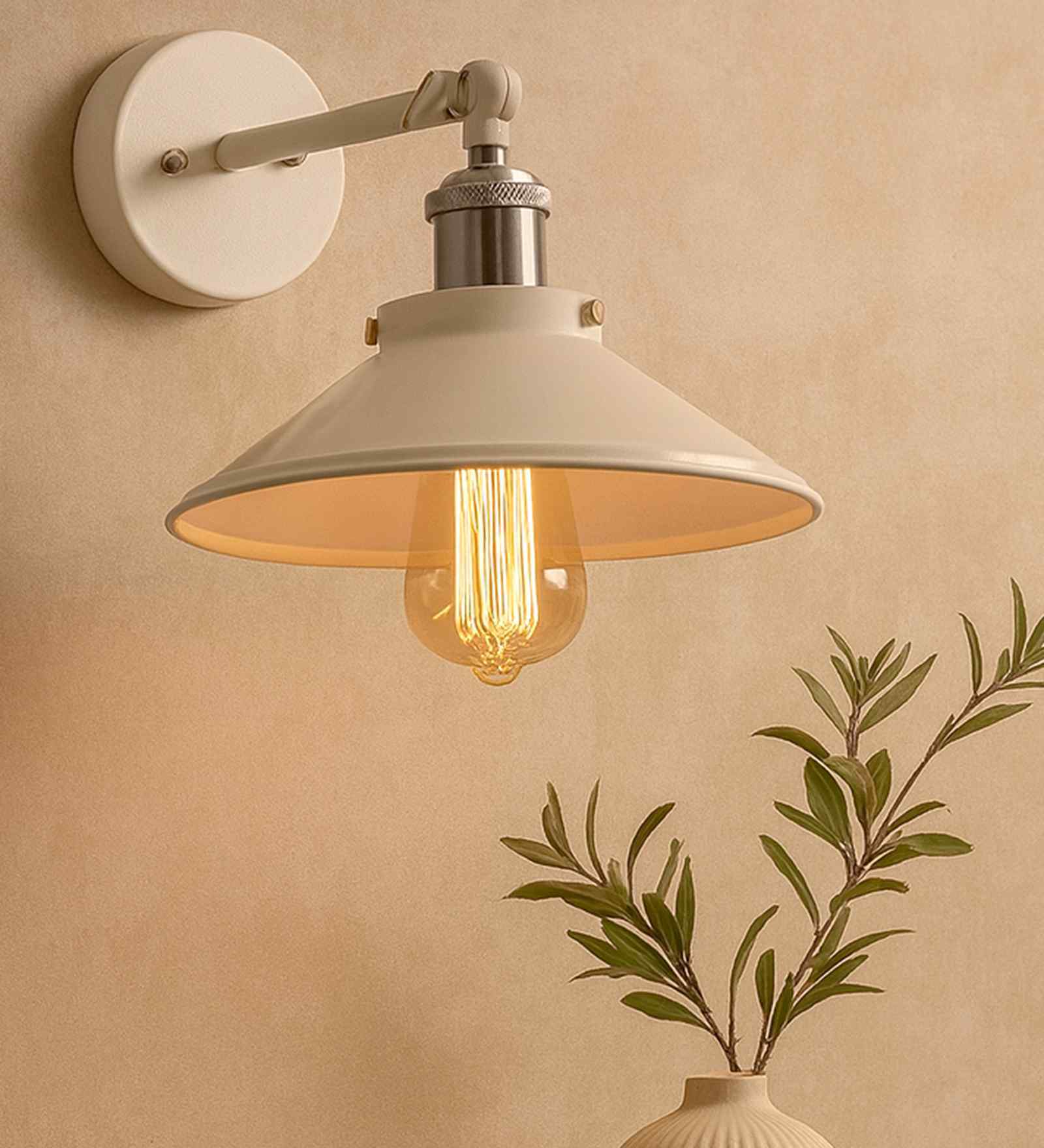 Gabrielle Black Metal Wall Sconces