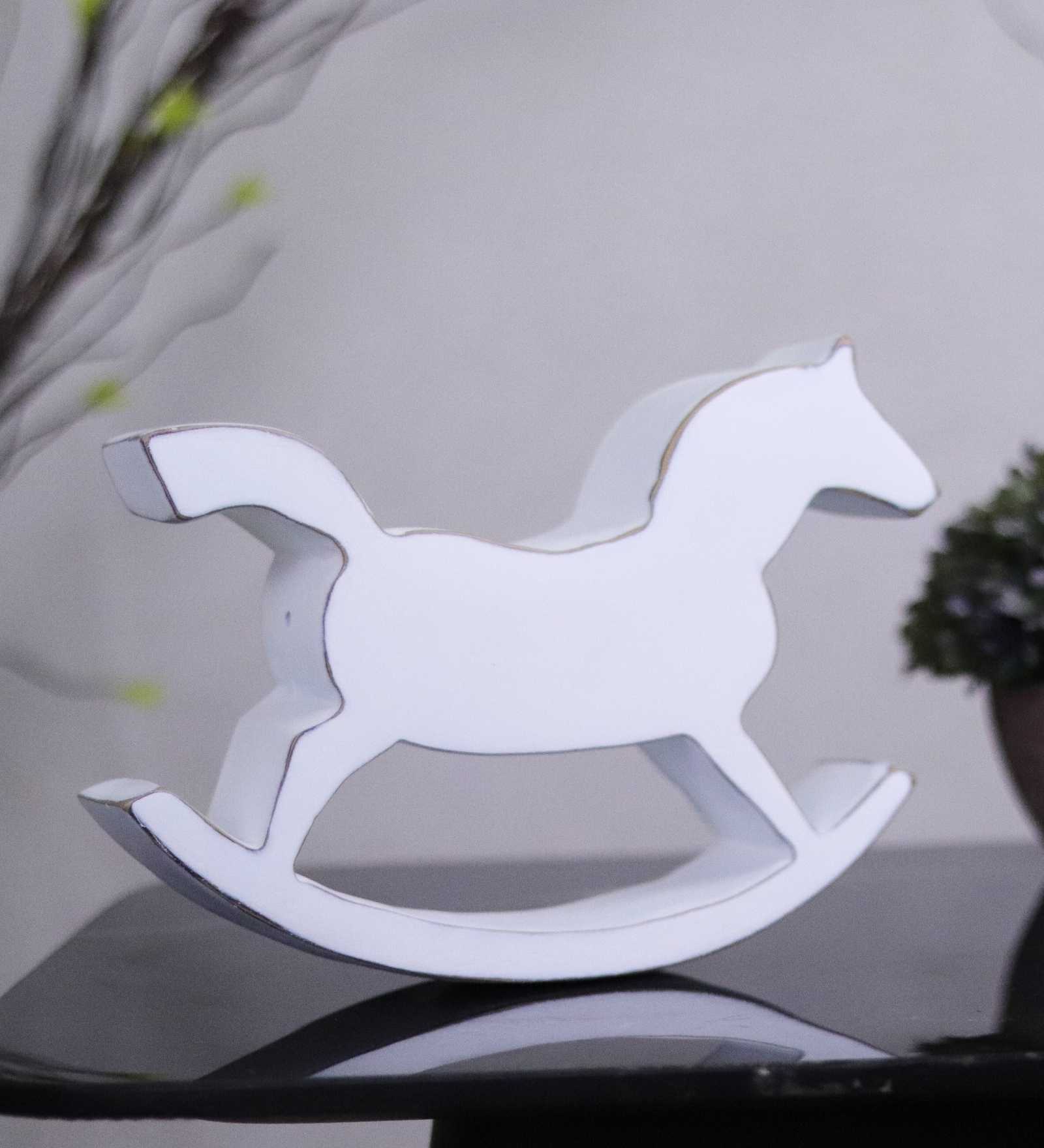 Gallop Glide White Horse Artifact