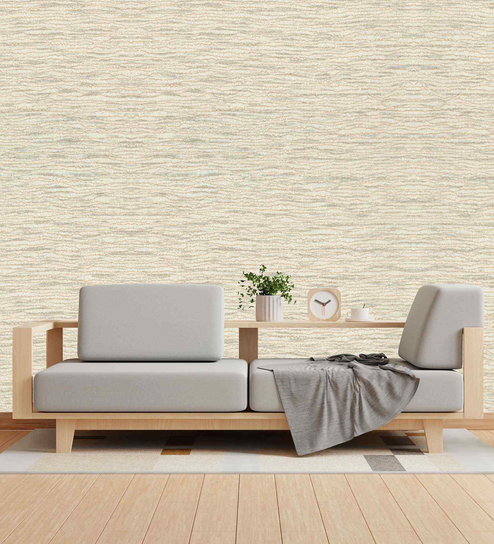 Garlic Clove Design Subtle Elegance Modern Style Wallpaper
