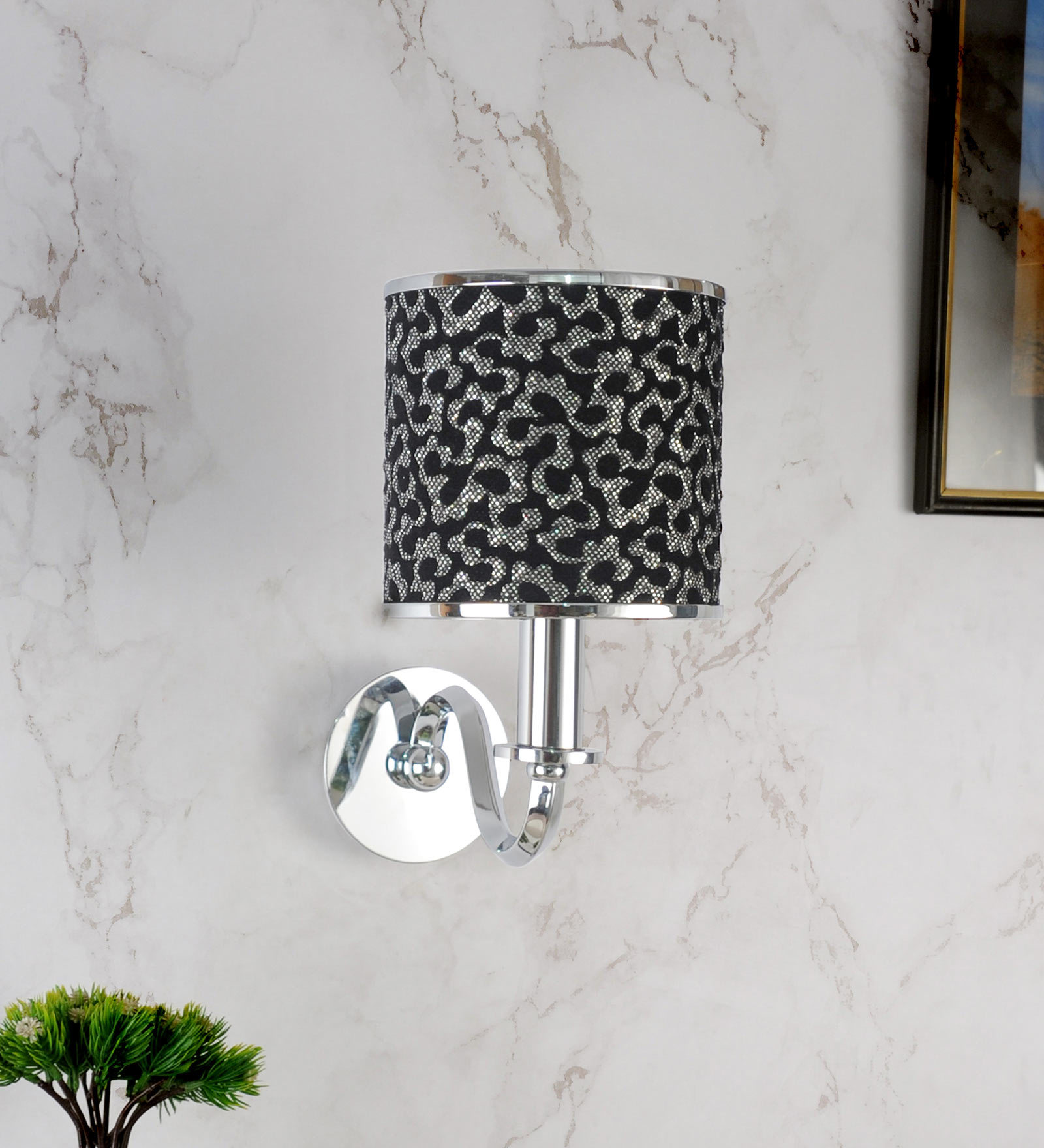 Buy Gassko Chrome Metal Wall Light by Kapoor LampShades at 54 OFF by