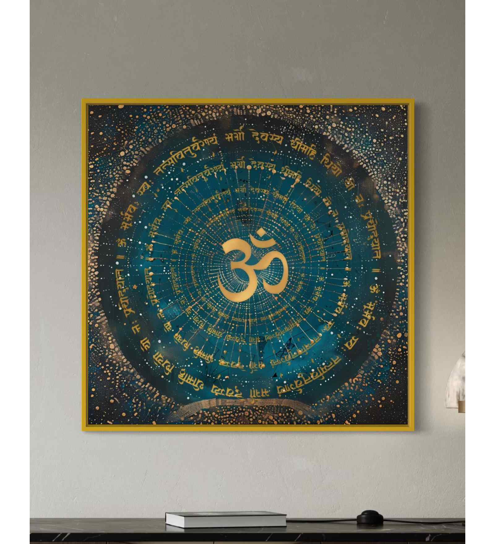 Gayatri Mantra Canvas Giclee Print
