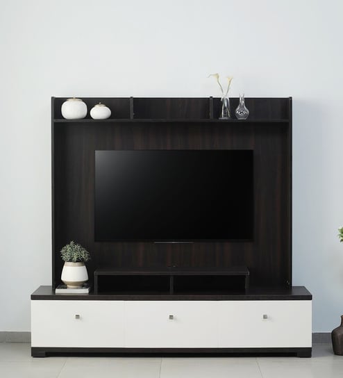 Kosmo Galaxy TV Unit in Fumed Oak Melamine Finish for TVs up to 43"