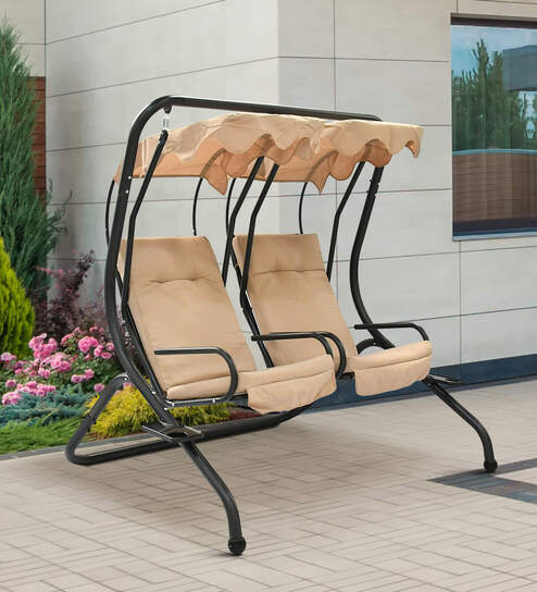 Single seater discount garden swing seat