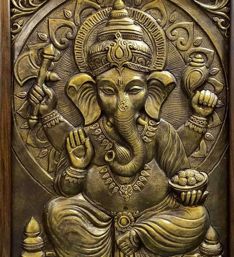 ganpati mural art