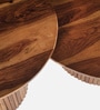 Gable Sheesham Wood coffee table in Natural Finish(Set of 2) Gable Sheesham Wood coffee table in Natural Finish(Set of 2)