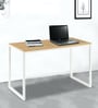 Gabriel (Medium) Study Table in Ice Beech Matte Finish