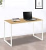 Gabriel (Medium) Study Table in Ice Beech Matte Finish