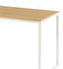 Gabriel (Medium) Study Table in Ice Beech Matte Finish