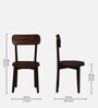 Gabriella Sheesham Wood 4 Seater Dining Set In Provincial Teak Finish
