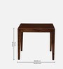 Gabriella Sheesham Wood 4 Seater Dining Set In Provincial Teak Finish