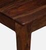 Gabriella Sheesham Wood 4 Seater Dining Set In Provincial Teak Finish