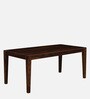 Gabriella Sheesham Wood 6 Seater Dining Set In Provincial Teak Finish