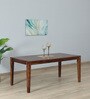 Gabriella Sheesham Wood 6 Seater Dining Table In Provincial Teak Finish