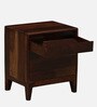 Gabriella Sheesham Wood Bedside Table In Provincial Teak Finish With Drawer