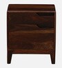 Gabriella Sheesham Wood Bedside Table In Provincial Teak Finish With Drawer