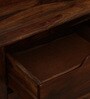 Gabriella Sheesham Wood TV Unit In Provincial Teak Finish With Drawers