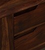Gabriella Sheesham Wood TV Unit In Provincial Teak Finish With Drawers