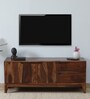 Gabriella Sheesham Wood TV Unit In Provincial Teak Finish With Drawers