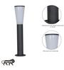 Gada Integrated LED Metal Outdoor Bollard Light (Black & White)