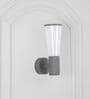 Gada Integrated LED Metal Outdoor Wall Light (Black & White)
