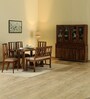 Gafieira Sheesham Wood Settee in Scratch Resistant Rustic Teak Finish