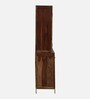 Gafieira Sheesham Wood Crockery Unit in Scratch Resistant Rustic Teak Finish