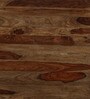 Gafieira Sheesham Wood 2 Seater Dining Set In Scratch Resistant Rustic Teak Finish