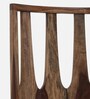 Gafieira Sheesham Wood 2 Seater Dining Set In Scratch Resistant Rustic Teak Finish